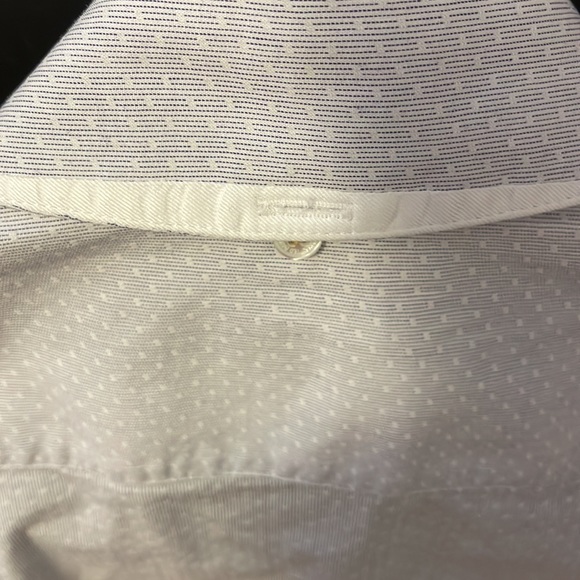 Mens size 1 Ted baker button down long sleeve shirt. - Picture 10 of 11